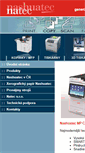 Mobile Screenshot of nashuatec.cz